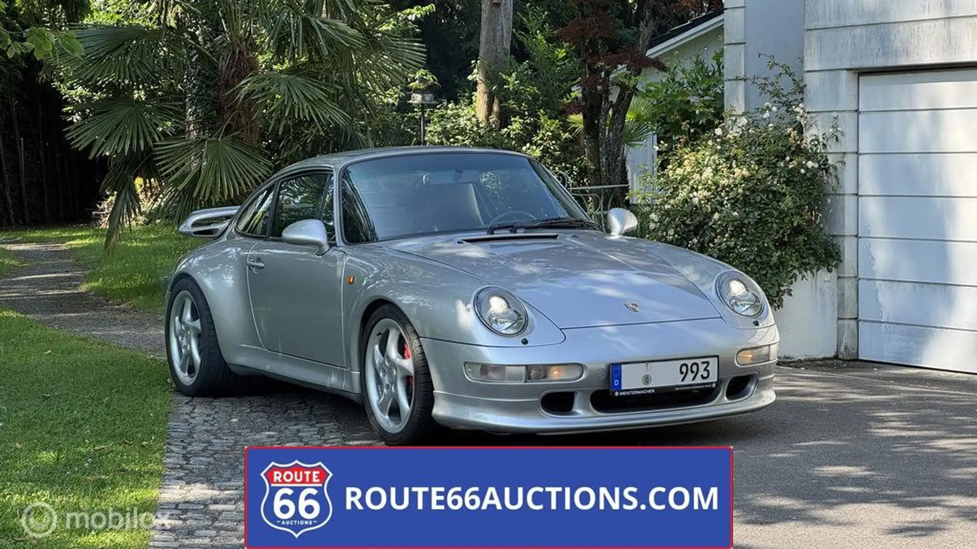 Porsche 993 993 Turbo | 1997 | Route 66 Auctions Zwart - 1