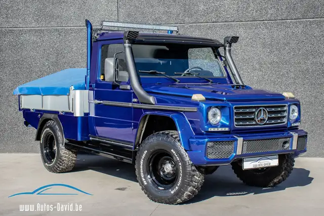 Mercedes-Benz G 300 STEYR-PUCH G-Klasse W460 Pick-up 3.0d 4X4 / OLDTIMER / LICHTE VRACHT / ZELDZAAM / RECARO / SNORKEL / LED / OPEN LAADBAK
