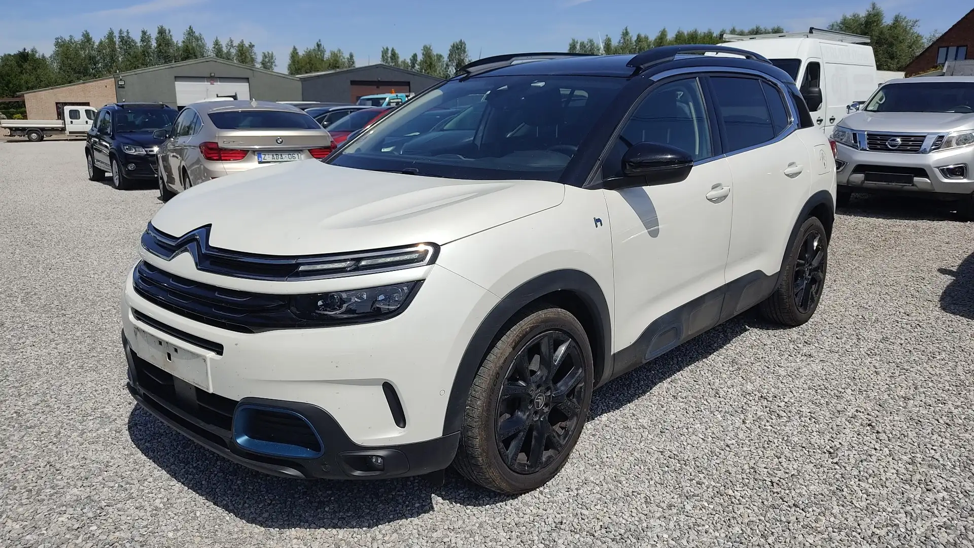 Citroen C5 Aircross 1.6 i Hybride Recharg.(180CH)_2021💢EU.6D_AUTOM💢 Wit - 1