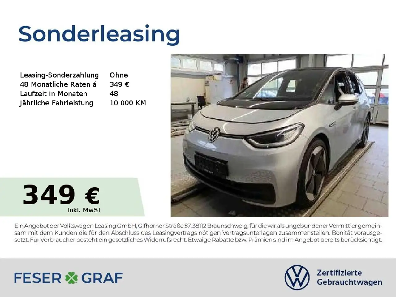 Volkswagen ID.3 Pro Performance Navi Pano ACC ParkAssist