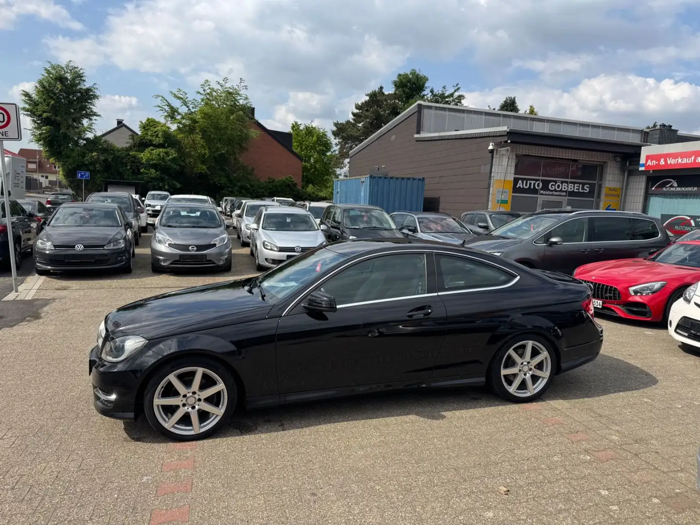 Mercedes-Benz C 250 Coupe CGI AMG LINE Navi Tempo PDC Schwarz - 2