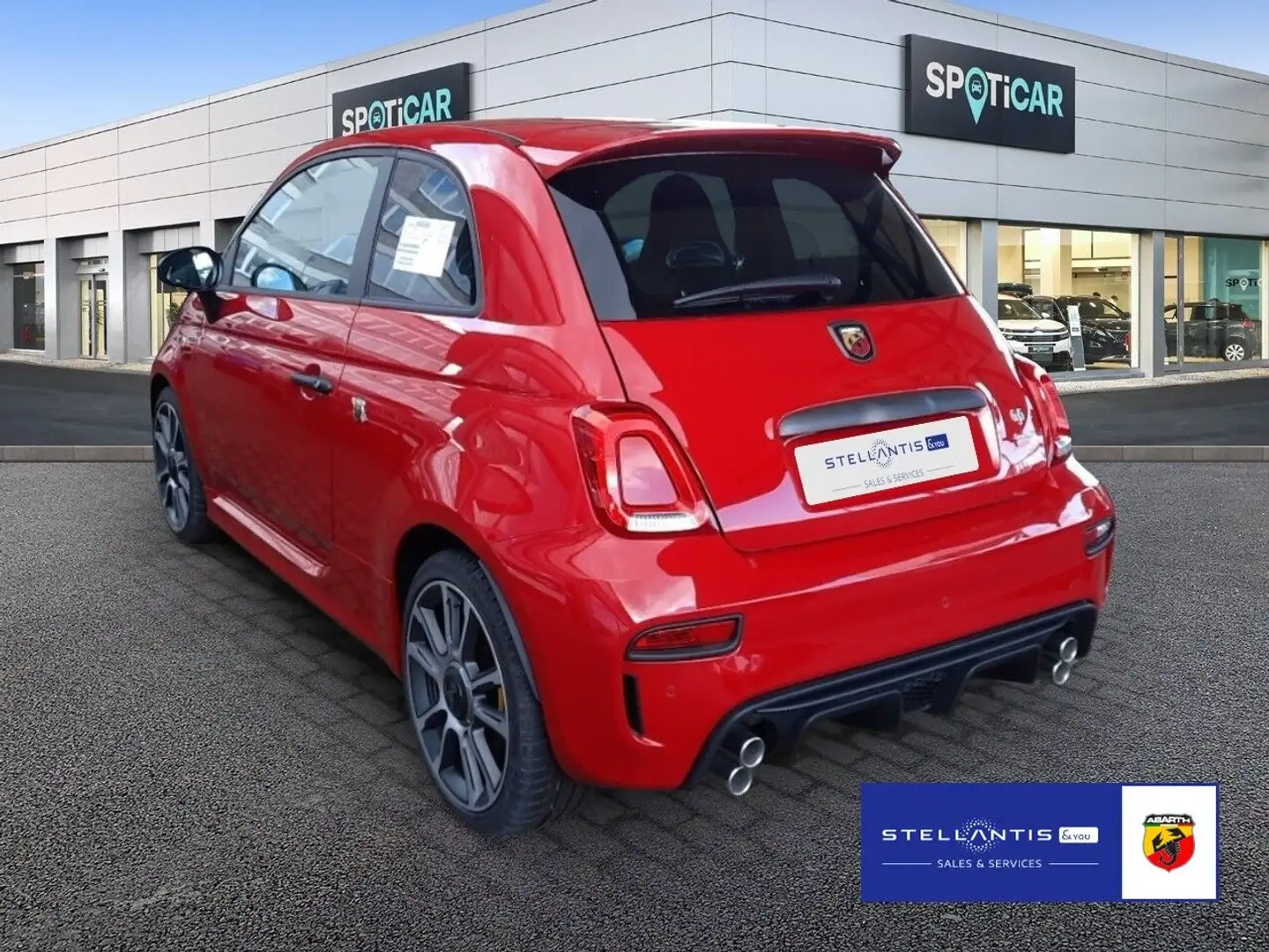 Abarth 695 500 1.4 T-Jet 16V  *TURISMO PAKET*TECH*SOUND* Czerwony - 2