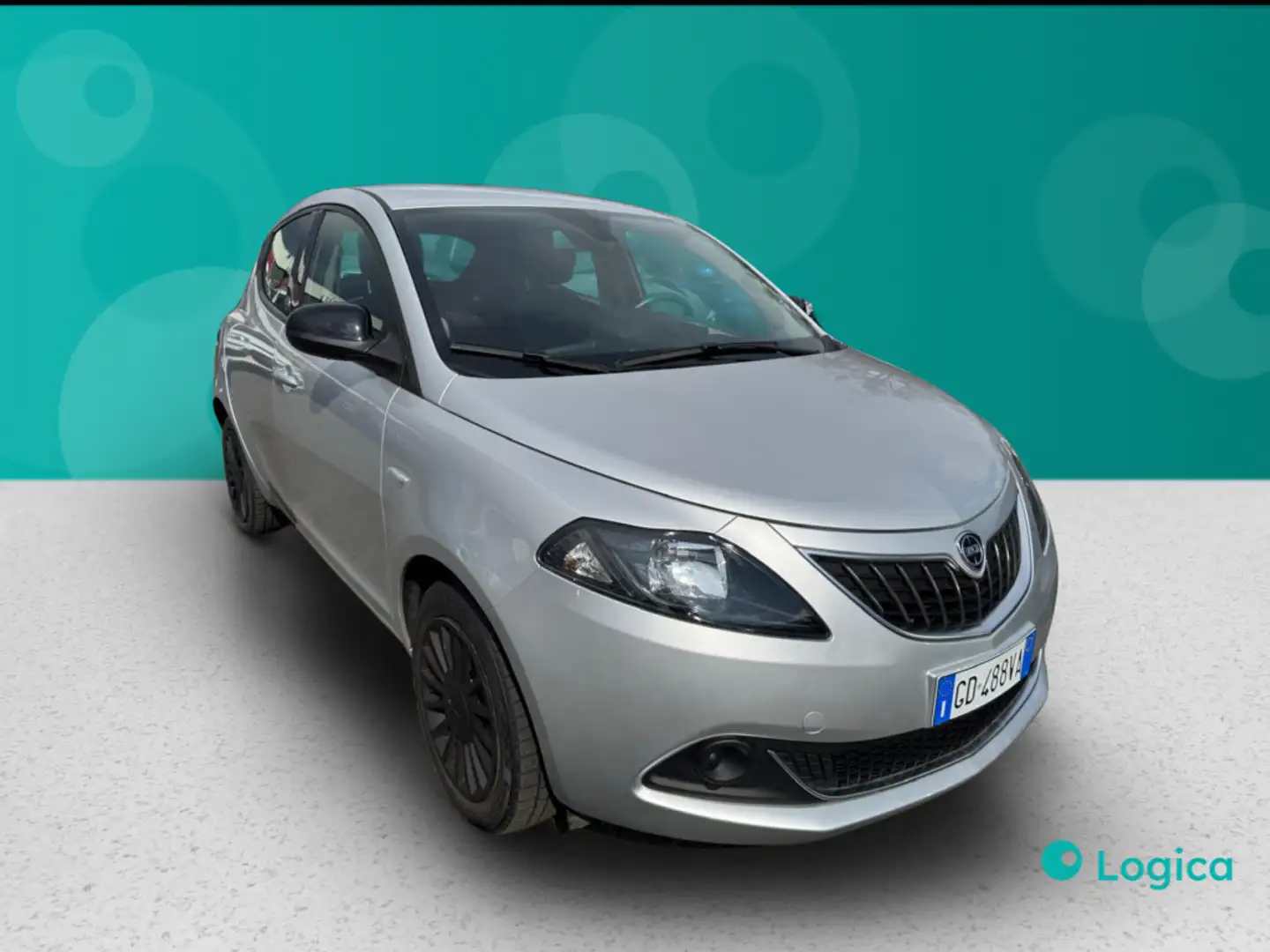 Lancia Ypsilon 1.0 FireFly Hybrid Silver Grigio - 1