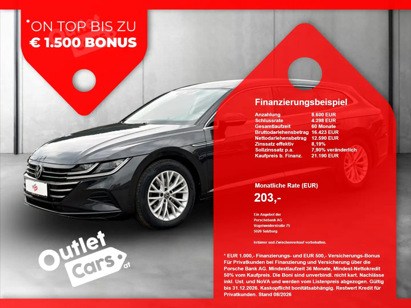 Volkswagen Arteon 2.0 TDI RADAR+ASSIST+NAVI+LED+VIRTUAL Grau - 1
