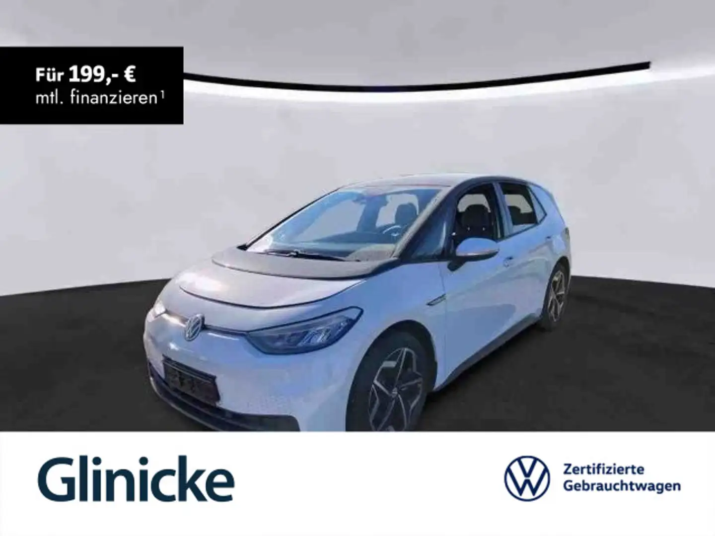 Volkswagen ID.3 Pro Rückfahrk.+SHZ+ACC+Navi+Klima Blanc - 1