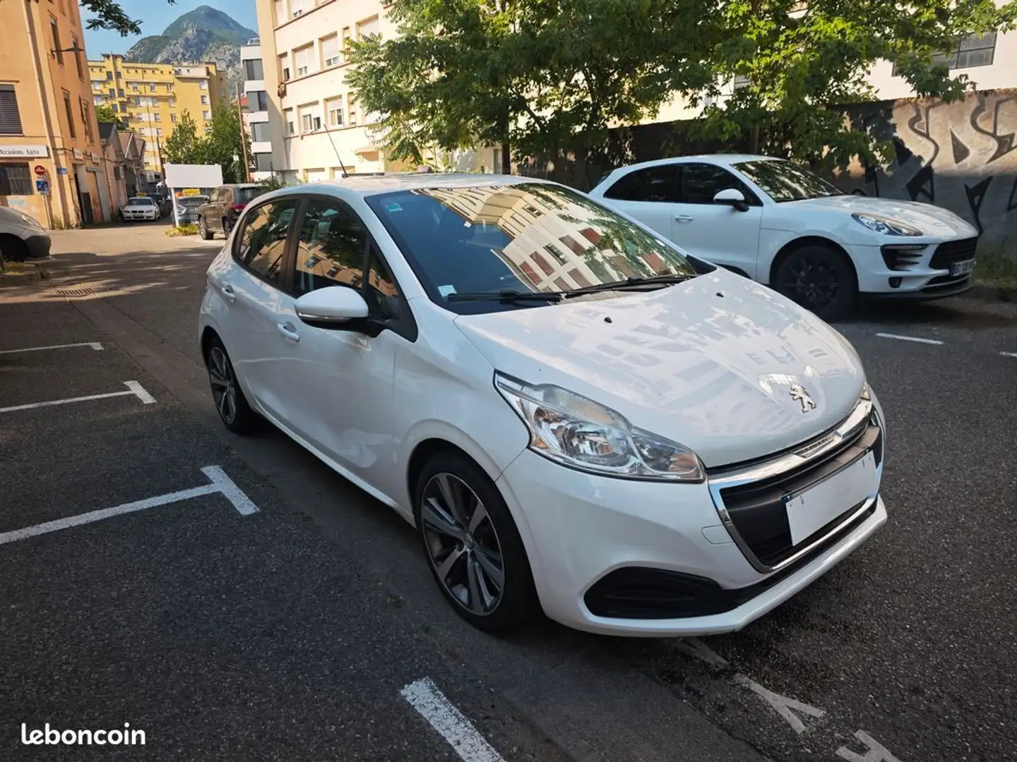 Peugeot 208 1.6 BlueHDi 100ch Active 5p Blanc - 2
