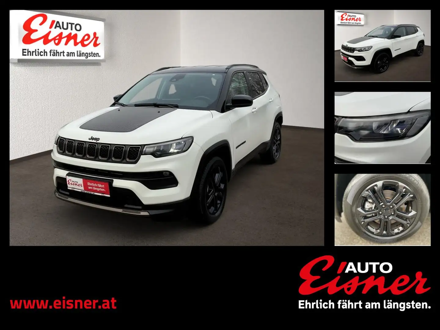 Jeep Compass 1.3 PHEV UPLAND AT Schwarz - 1