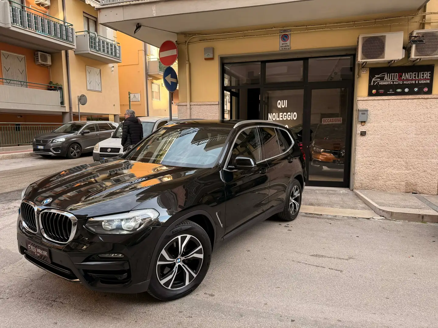 BMW X3 X3 G01 2017 xdrive20d mhev 48V Msport auto Nero - 2