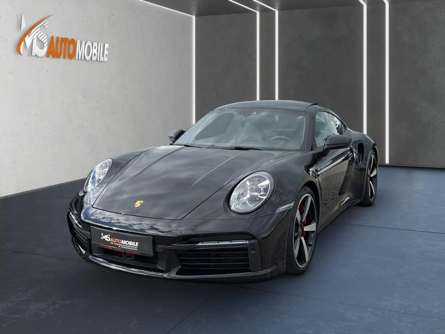 Porsche 911 Turbo Urmodell+PDLS+LIFT+ACC+SPORTABG+PANO Noir - 1