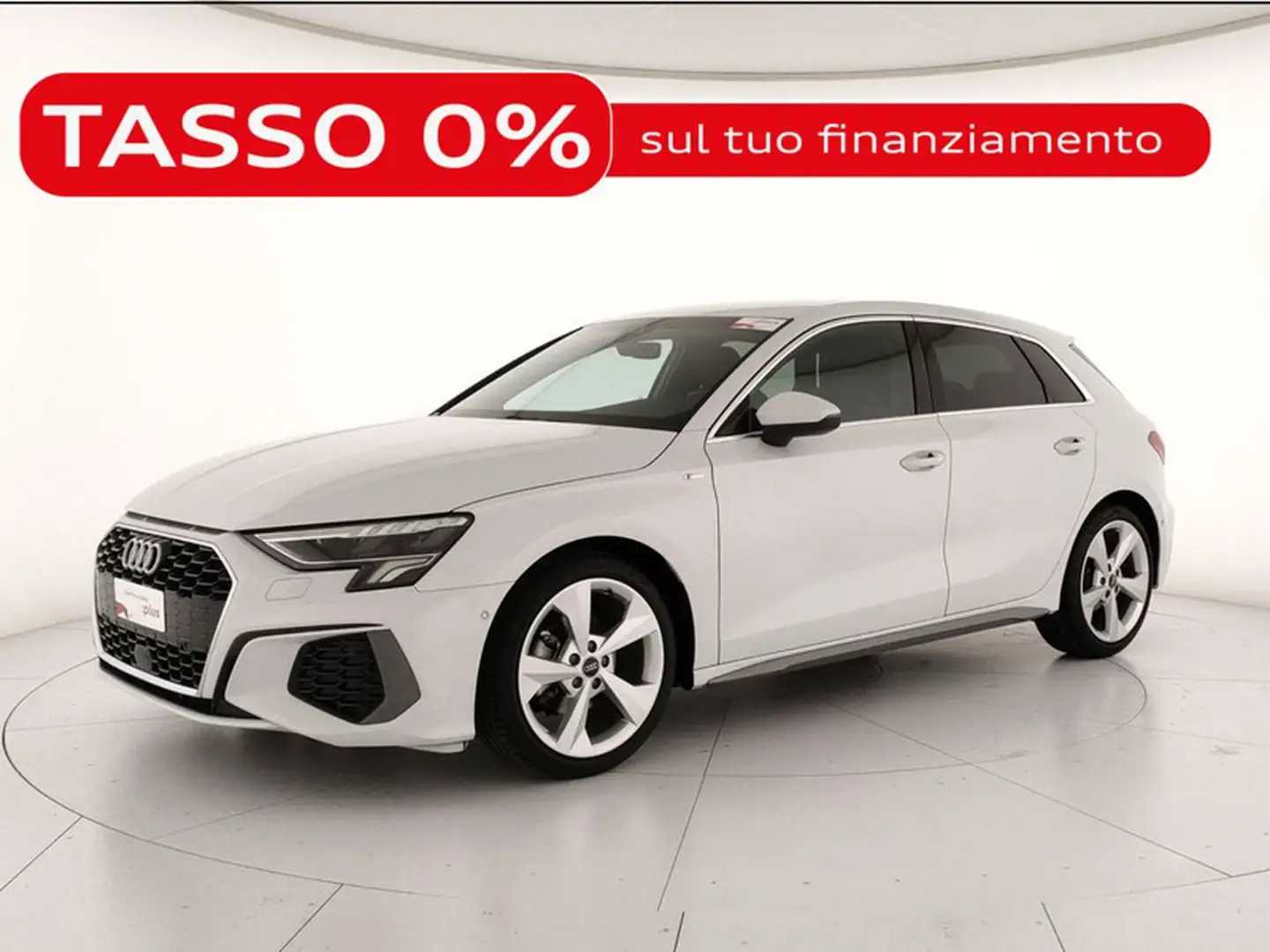 Audi A3 sportback 30 2.0 tdi s line edition s tronic Bianco - 1