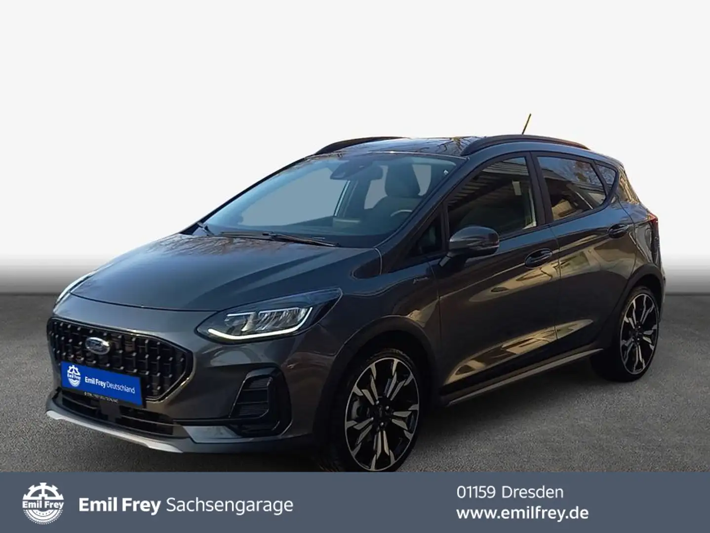 Ford Fiesta 1.0 EcoBoost Hybrid S&S ACTIVE X LED*Wi-Pa Grau - 1