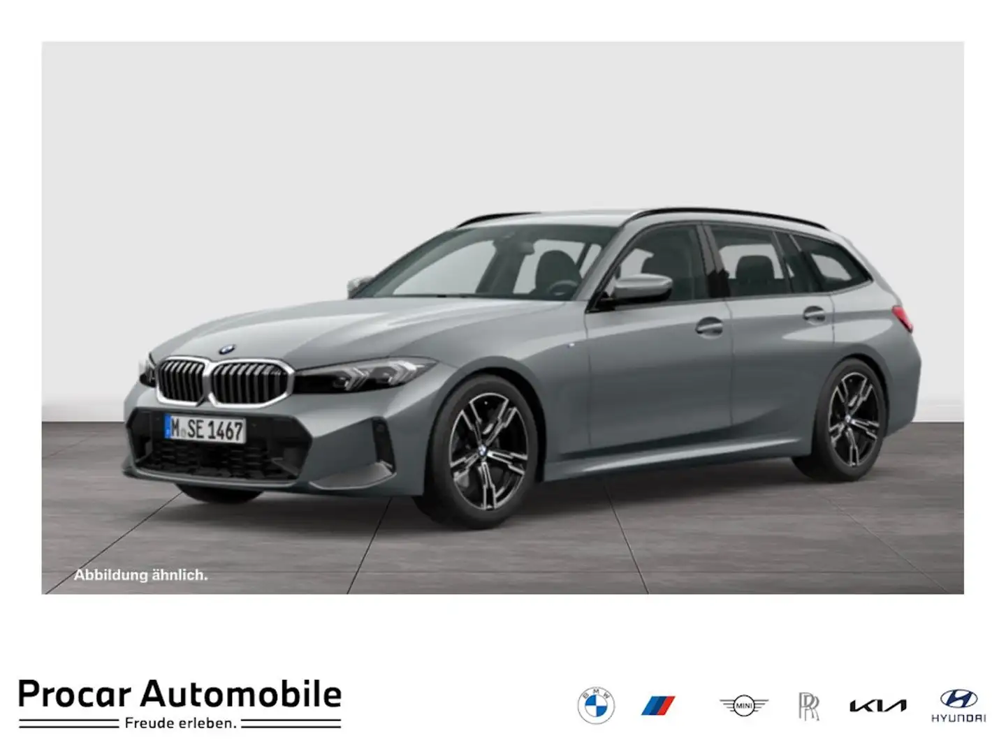 BMW 330 i xDrive M SPORT+ACC+PA+SHZ+HiFi+WIDESCREEN Grau - 1