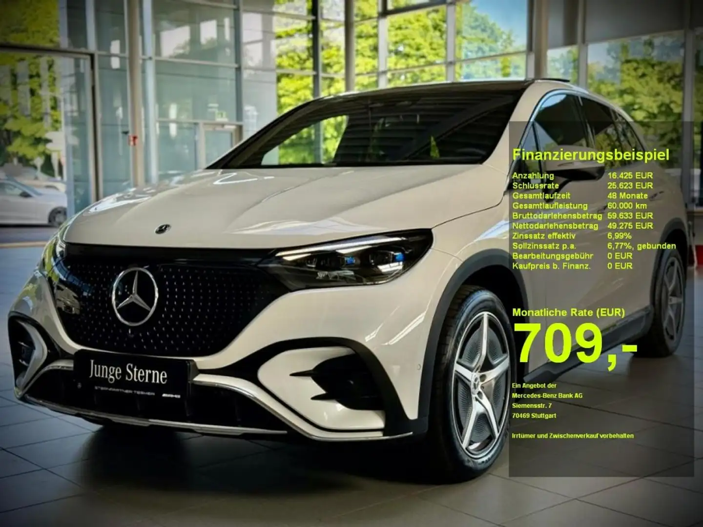 Mercedes-Benz EQE 350 4M FELX BONUS AMG+PANO+AHK+360+HuD+Distr Biały - 1