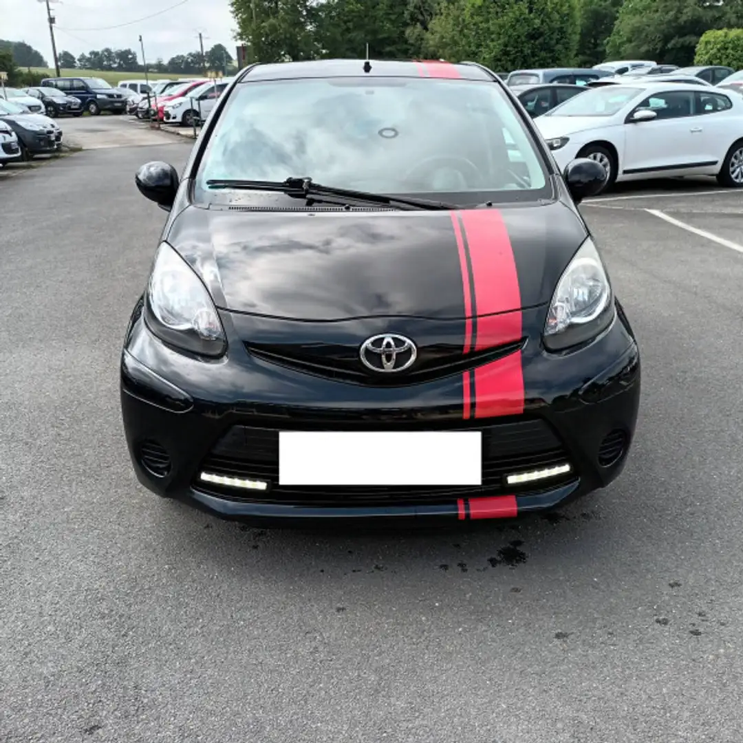Toyota Aygo 1.0 VVT-I 68CH CONNECT EURO5 3P Noir - 2