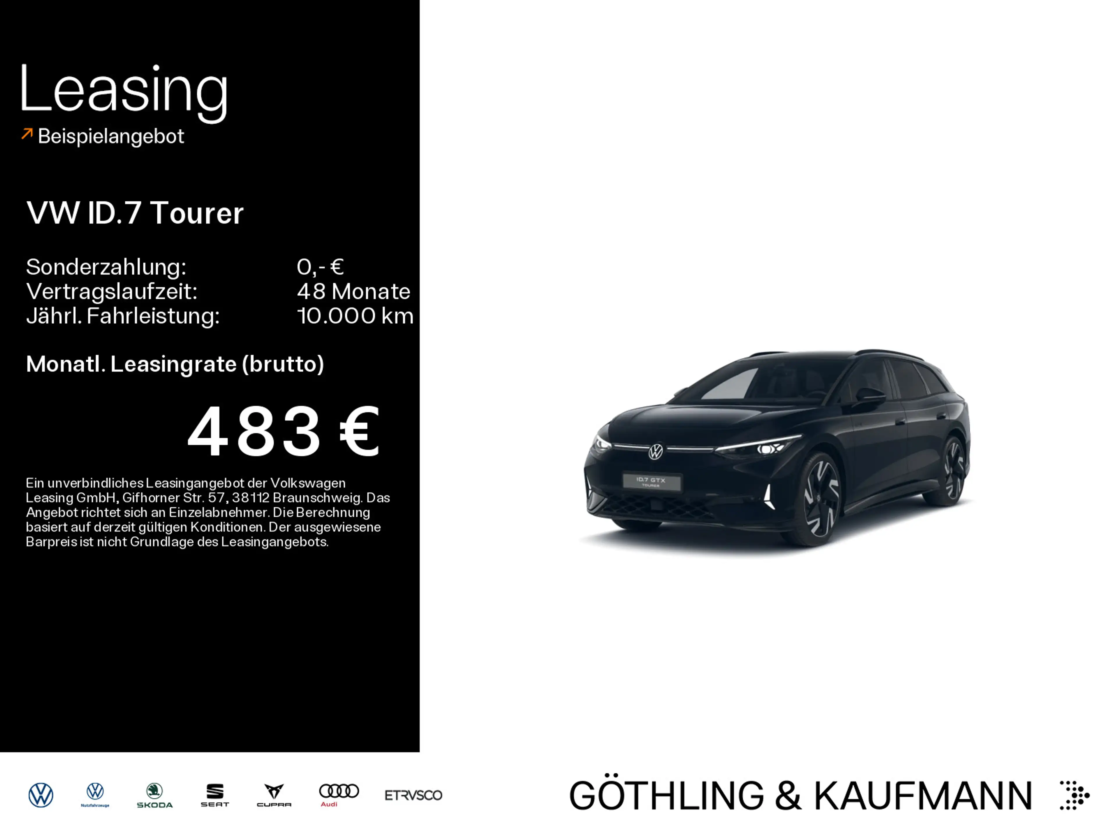 Volkswagen ID.7 GTX 4M*NAVI*WP*PANO*H&K*EL.HECK*AHK*
