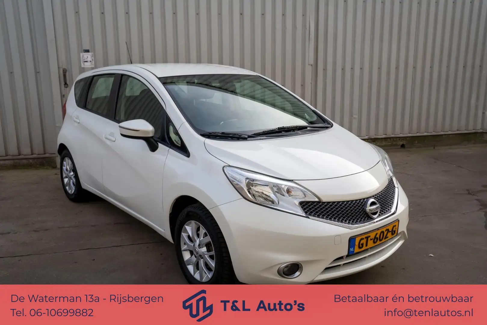 Nissan Note 1.2 Acenta Wit - 1