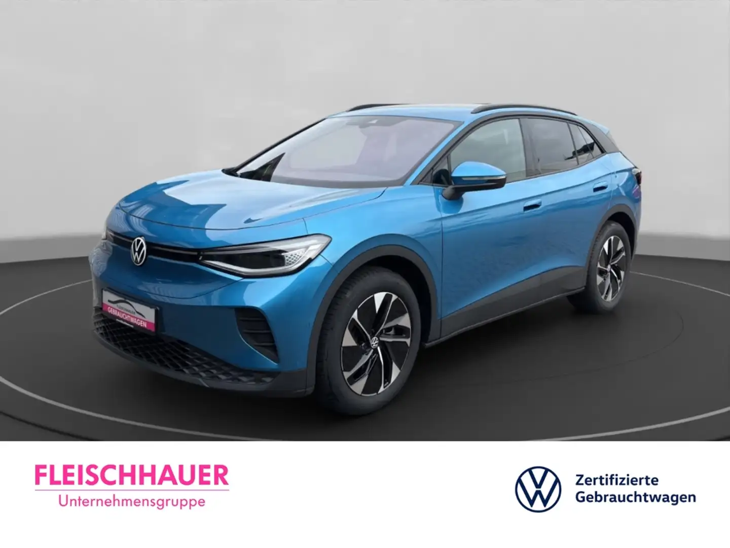Volkswagen ID.4 Pro Wärmep. AHK HK-Subwoofer Kamera Head-Up Blau - 1