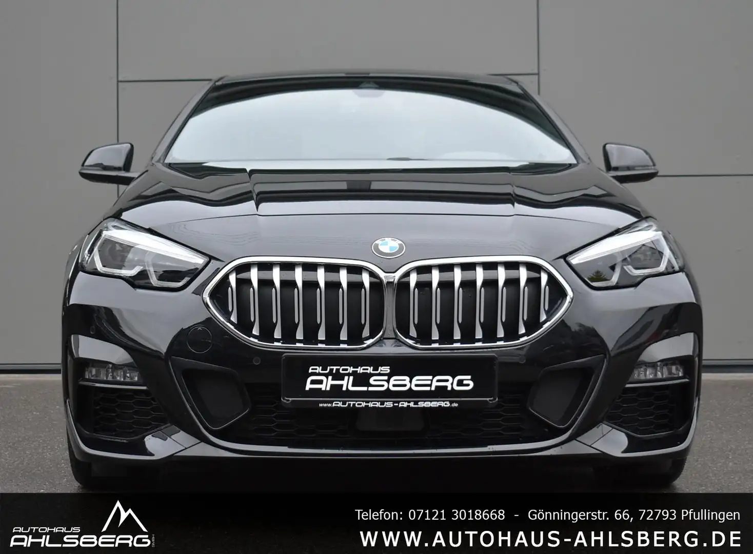 BMW 218 i GC M SPORT/SHADOW LIVE/LENKRADH./LED/ACC/DAB Schwarz - 2