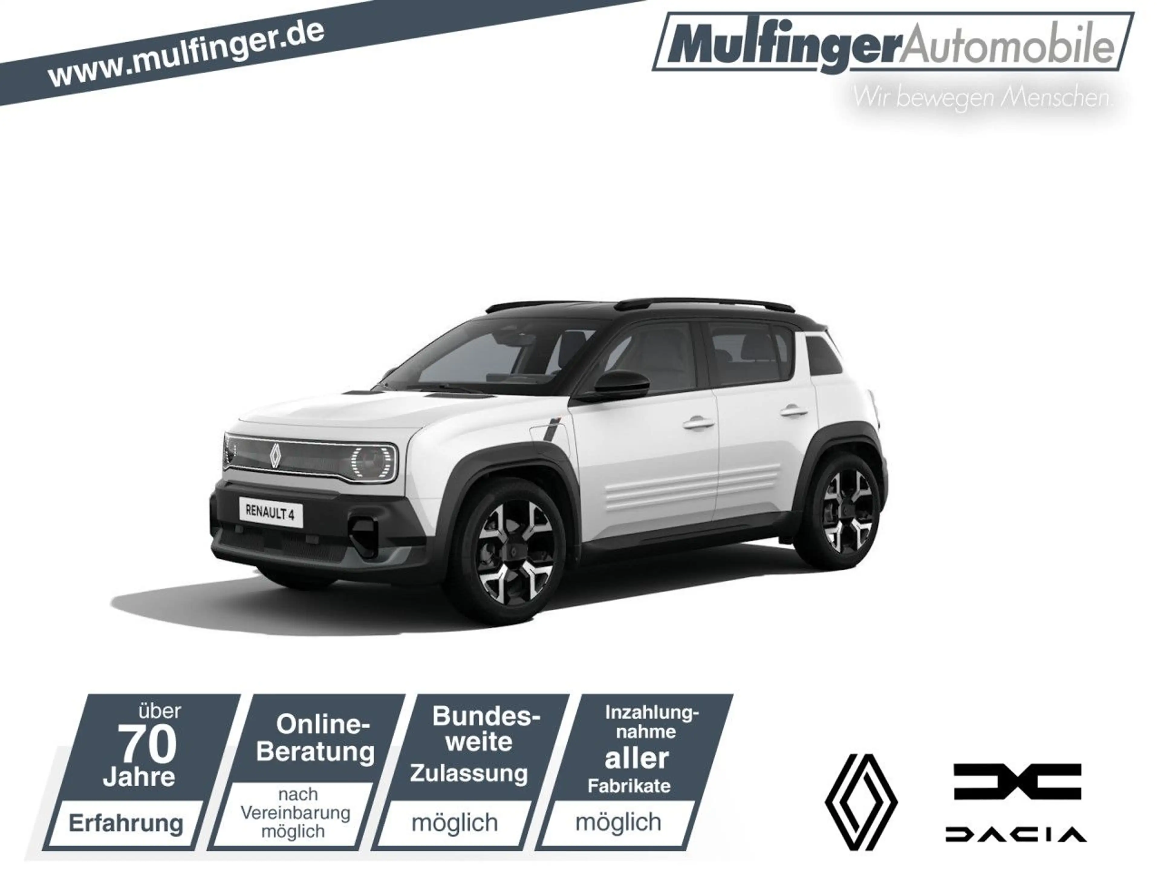 Renault R 4 E-Tech elektrisch Techno 150 Comfort Range