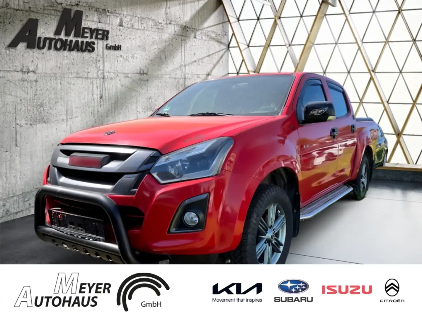 Isuzu D-Max 1.9D Double Cab 4x4 Custom A T Fury Rojo - 1