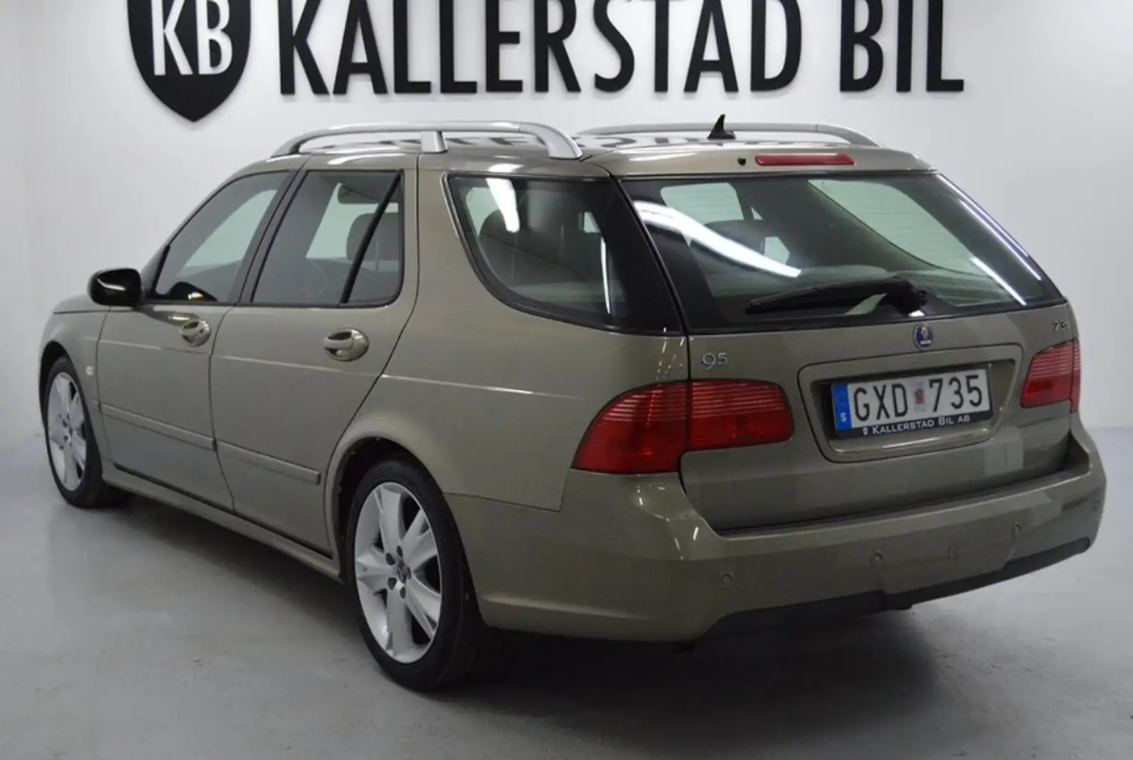 Saab 9-5 Estate 2.3t Vector BioPower Sentronic A Bej - 2