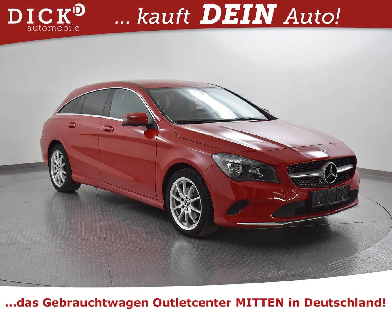 Mercedes-Benz CLA 220 7G Exclusive MEMO+LEDER+H&K+KAM+AHK+ Červená - 1