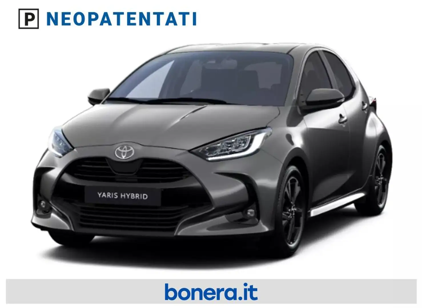 Toyota Yaris 1.5 hybrid Trend Grau - 1