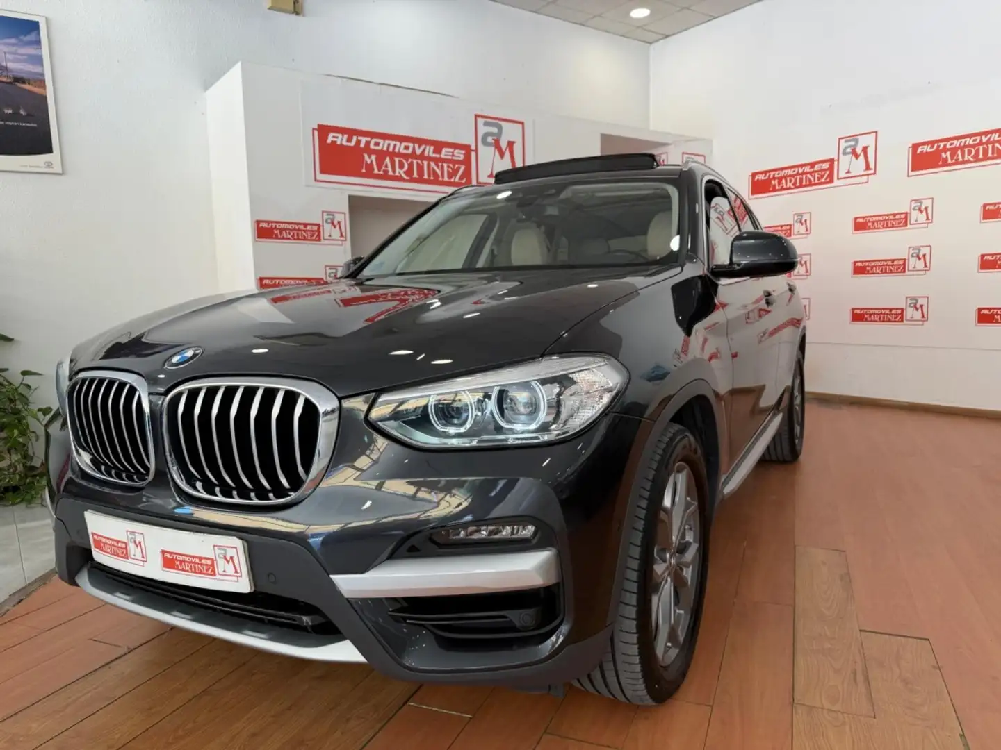 BMW X3 xDrive 20dA xLine Gris - 1