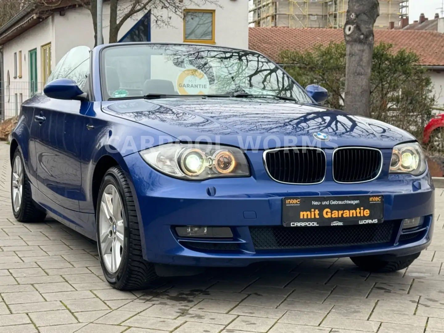 BMW 120 i Cabrio FACELIFT+XENON+LED+LEDER+SPORT+ALU Blau - 2