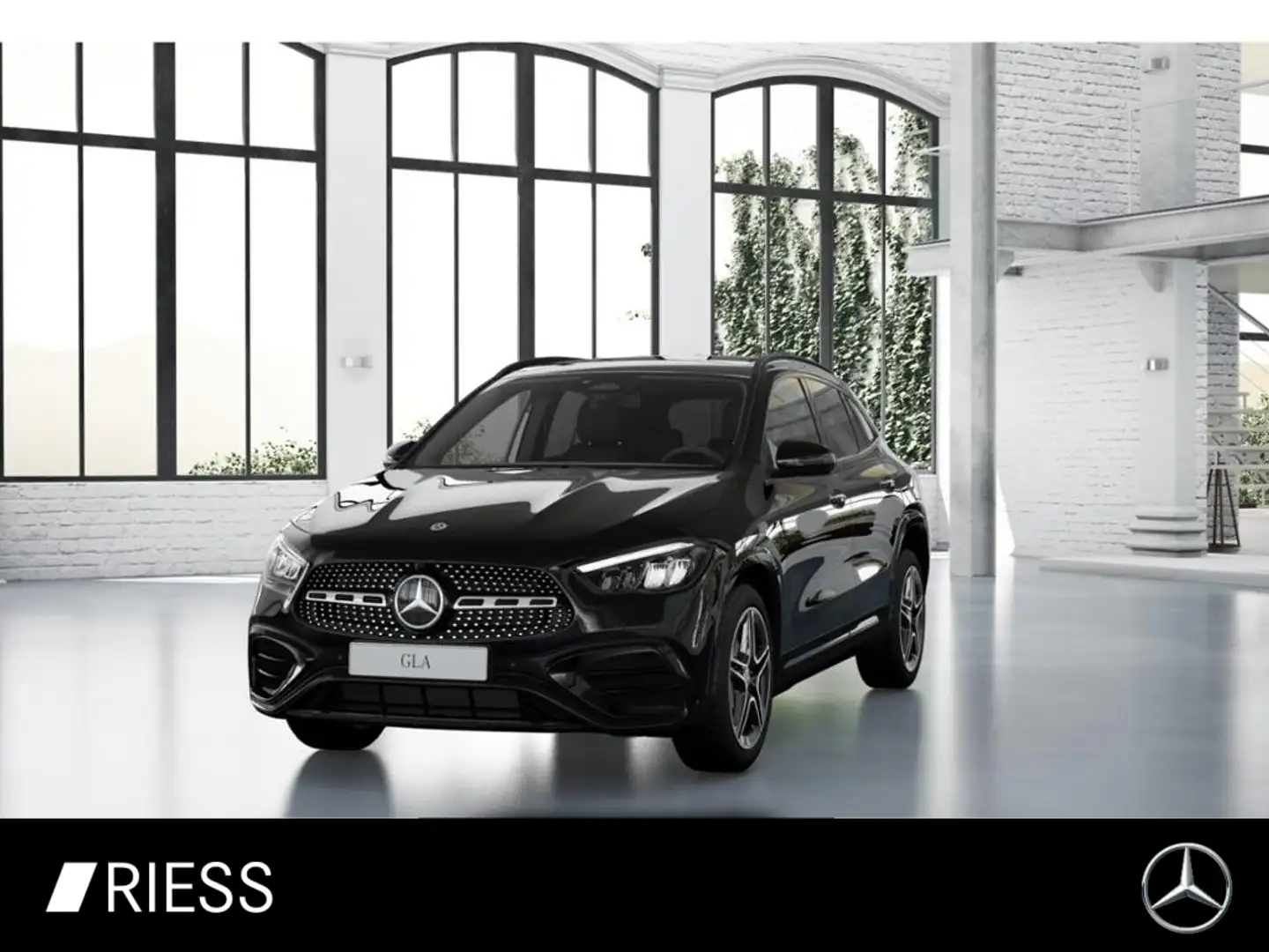 Mercedes-Benz GLA 200 360 ACC AHK AUT DynLicht Fernlichtass. Schwarz - 1