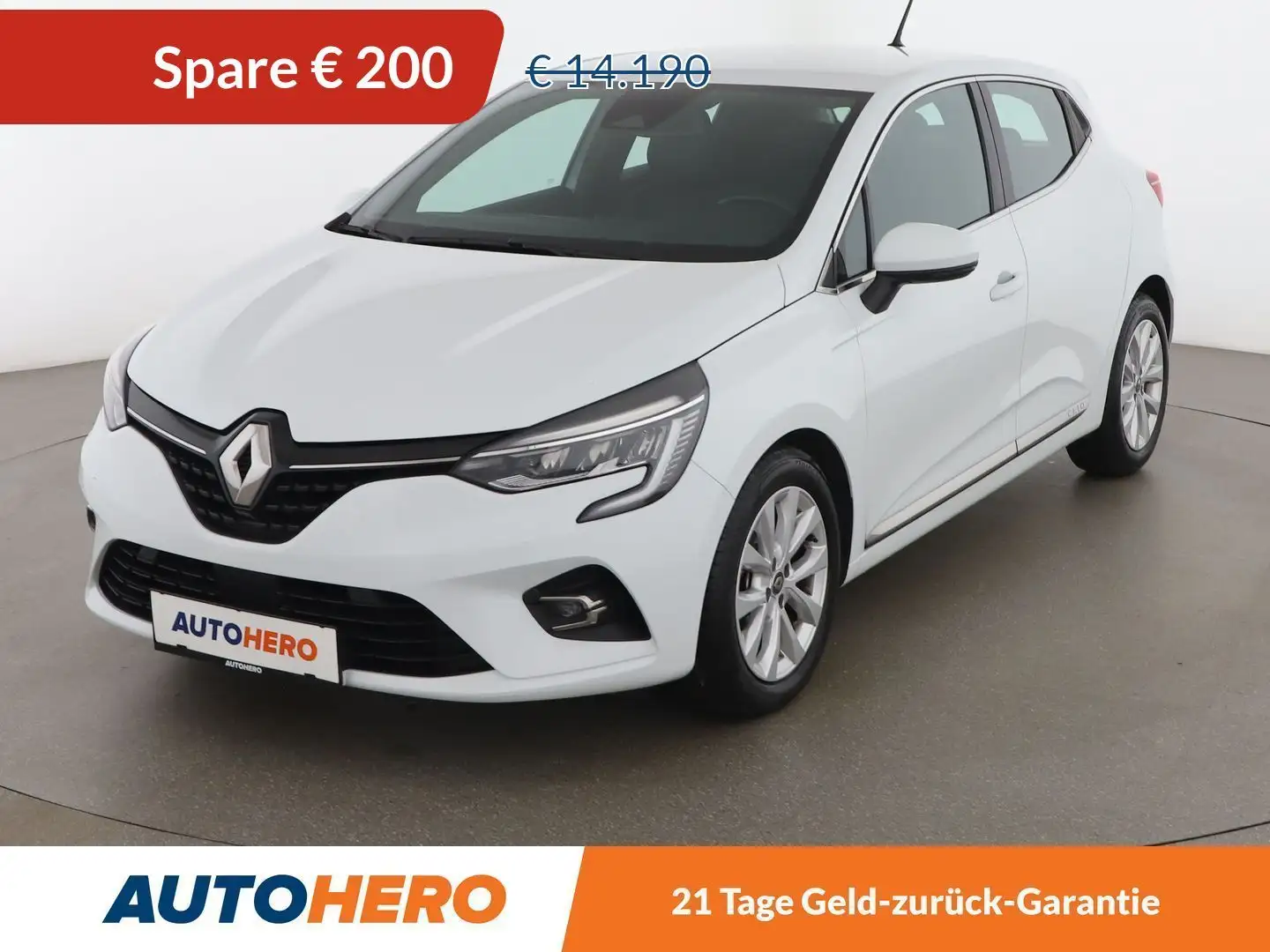 Renault Clio 1.0 TCe Intens Weiß - 1