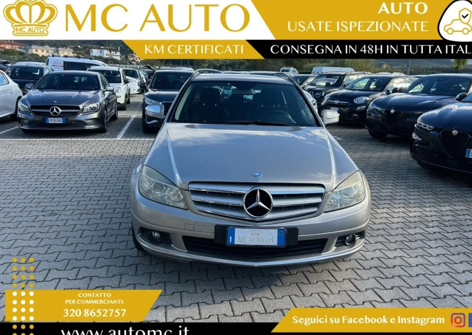 Mercedes-Benz C 200 CDI S.W. Classic Silber - 2