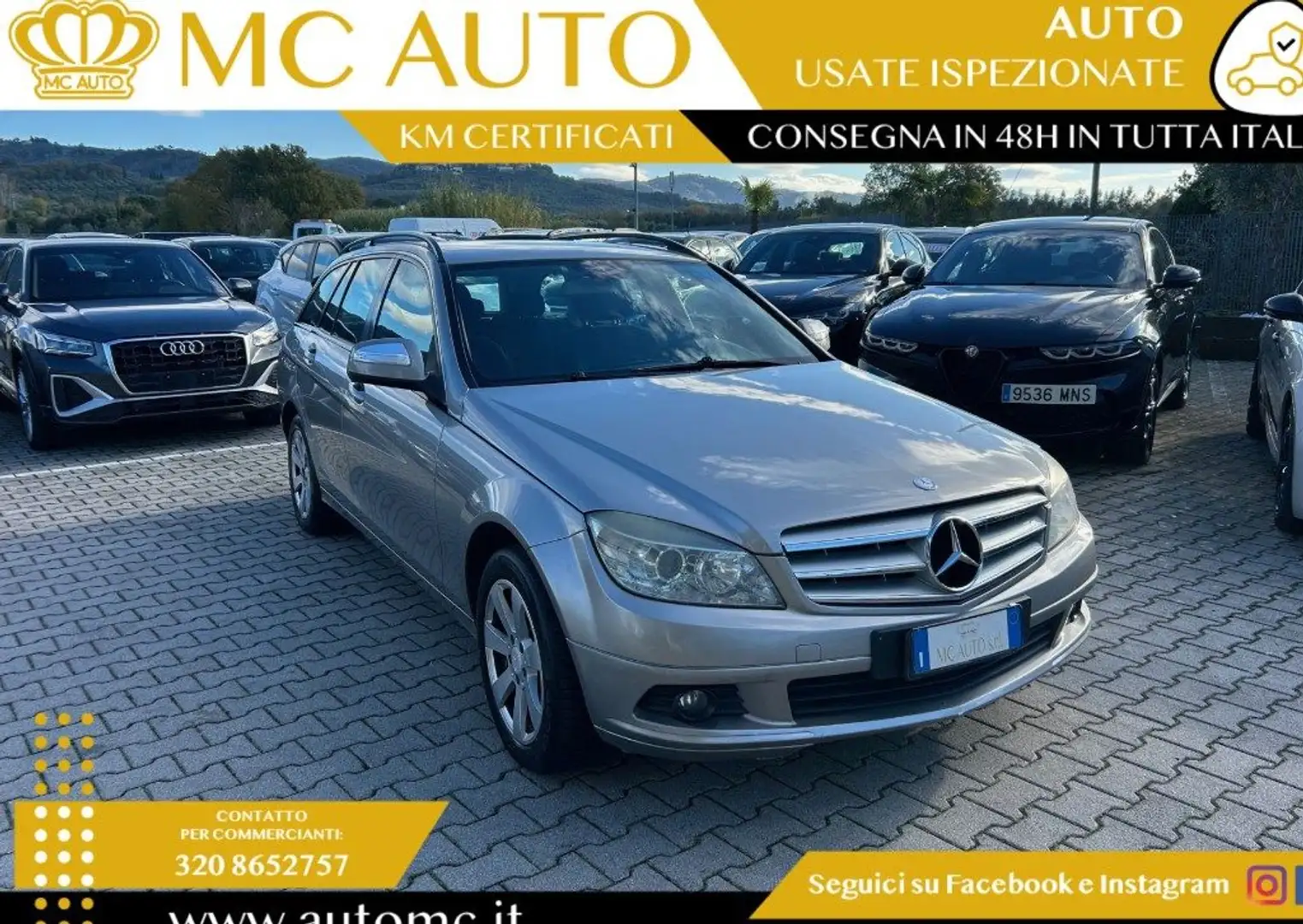 Mercedes-Benz C 200 CDI S.W. Classic Silber - 1