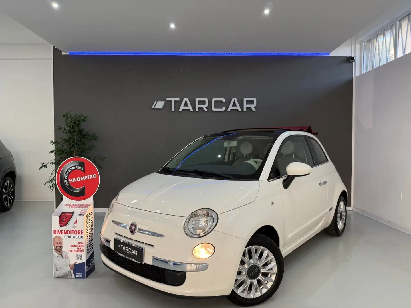Fiat 500 C 1.2 Lounge Bianco - 1