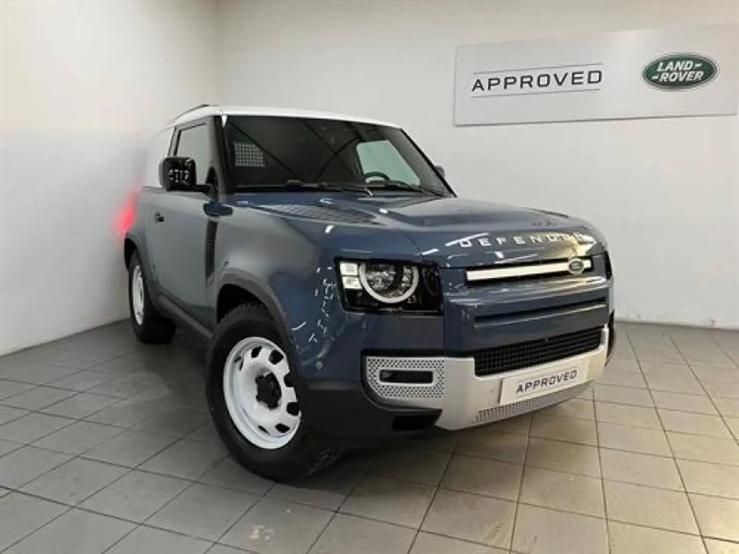 Land Rover Defender 90 3.0 D200 Hard Top Bleu - 1