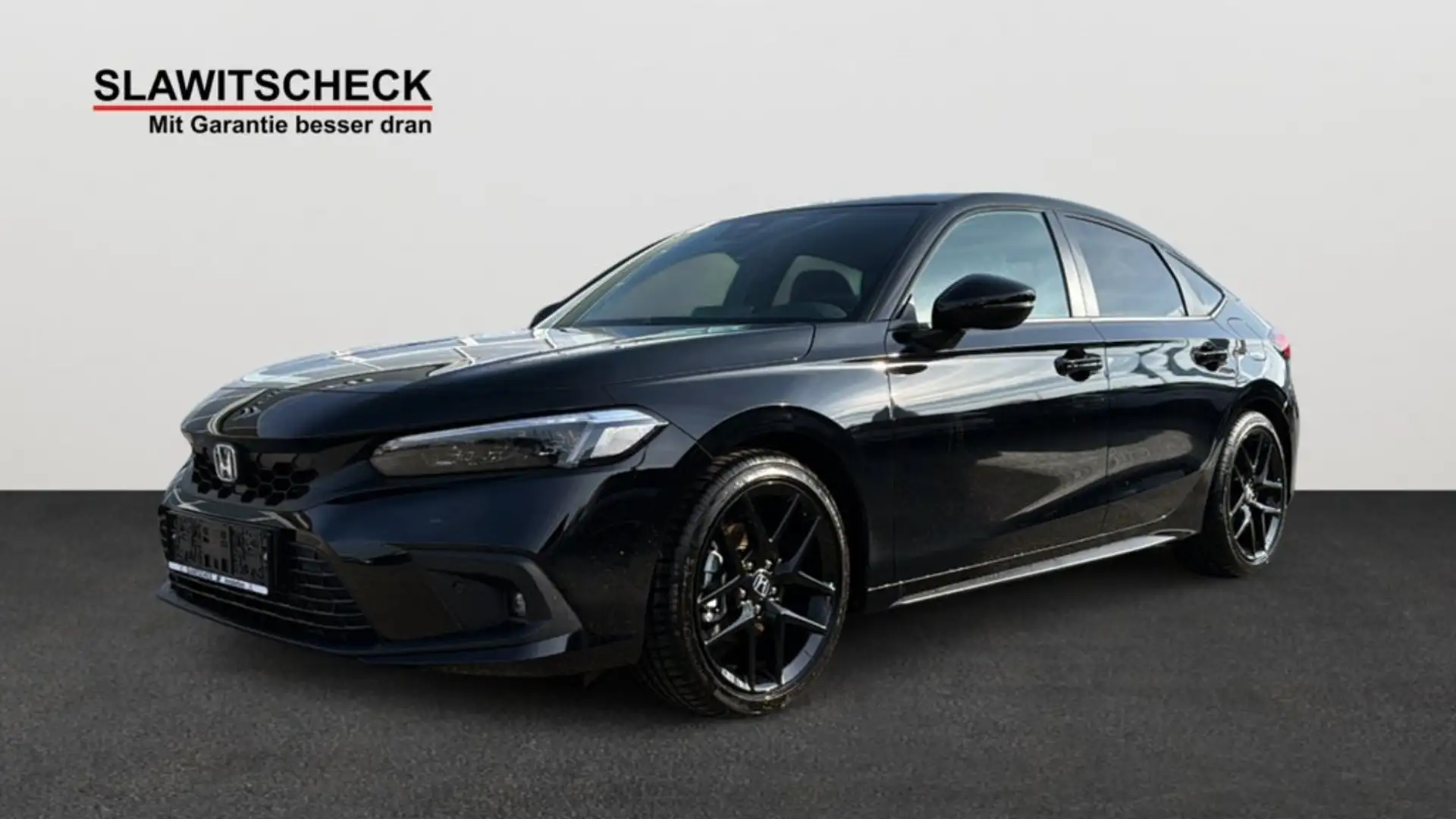 Honda Civic e:HEV 2.0 eCVT Sport Schwarz - 1