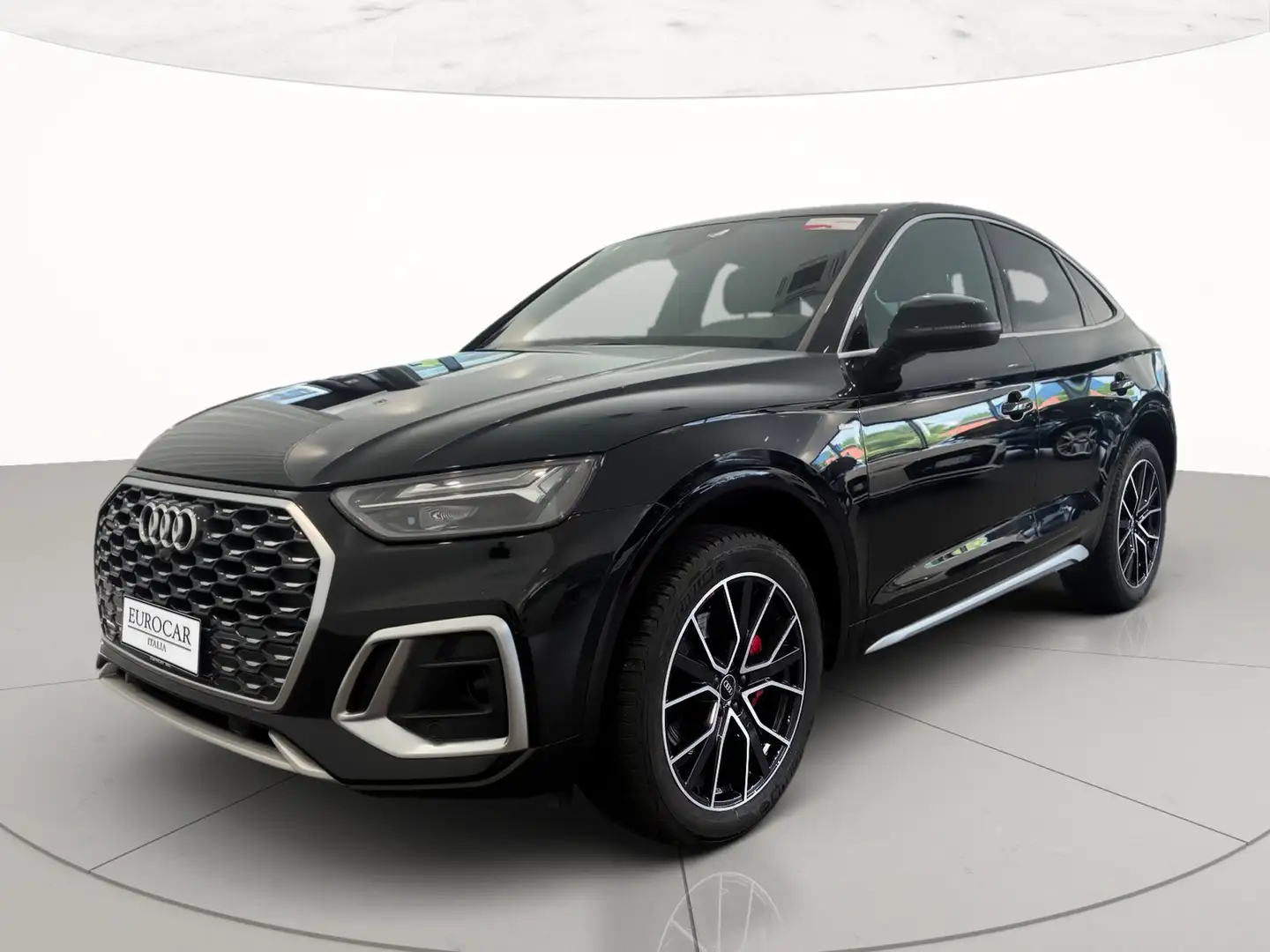 Audi Q5 sportback 40 2.0 tdi mhev 12v s line plus quattro Schwarz - 1