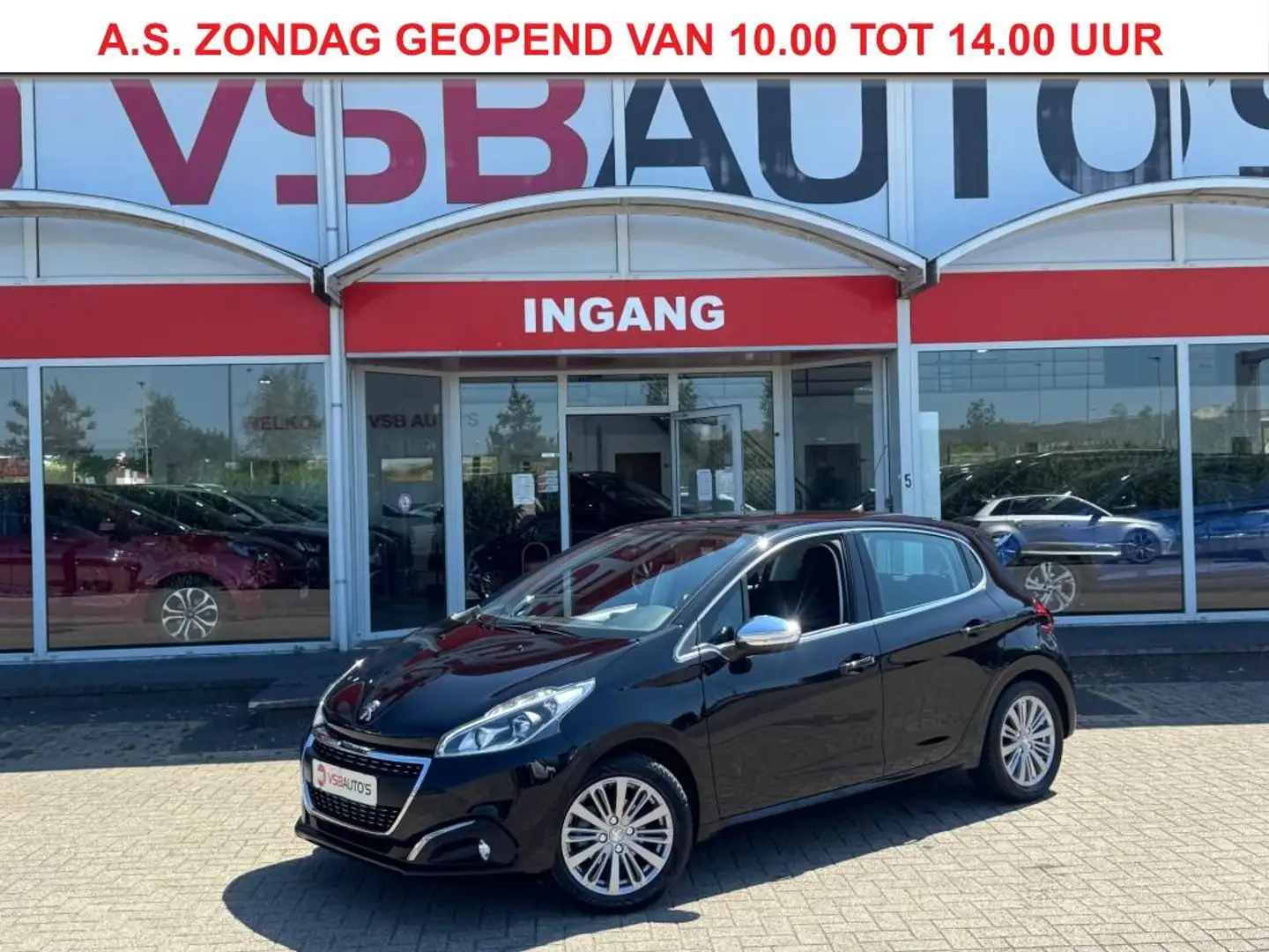 Peugeot 208 1.2 PURETECH ALLURE LED NAVIGATIE ECC-AIRCO LMV PD Noir - 1