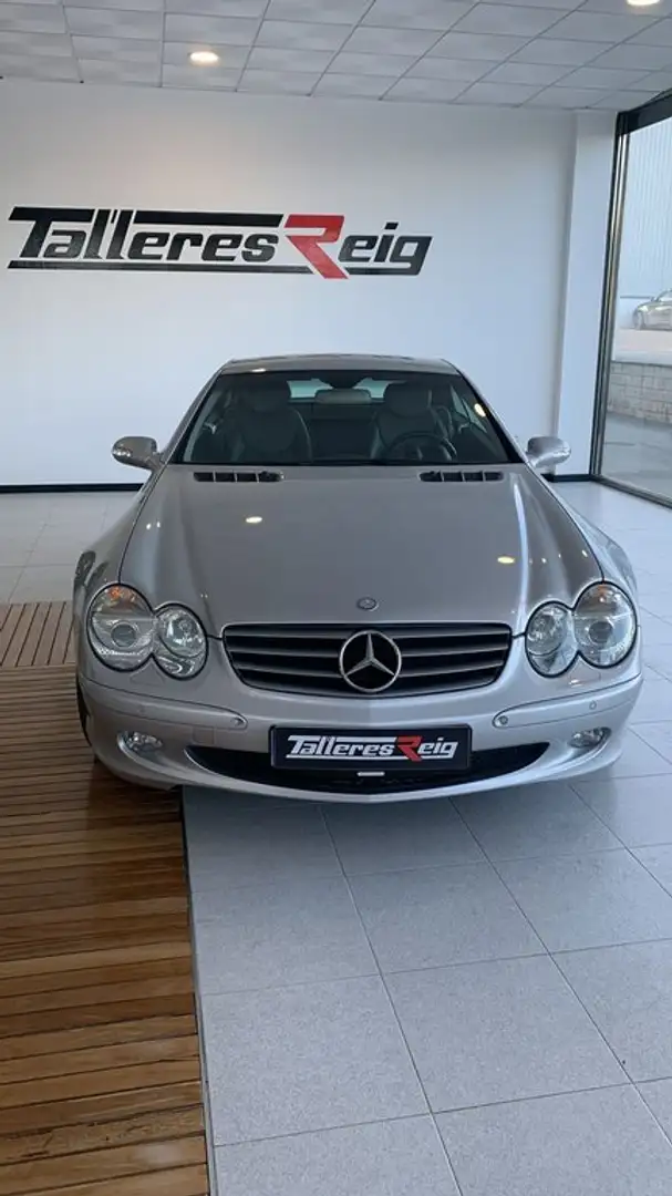 Mercedes-Benz SL 500 Aut. Gris - 1