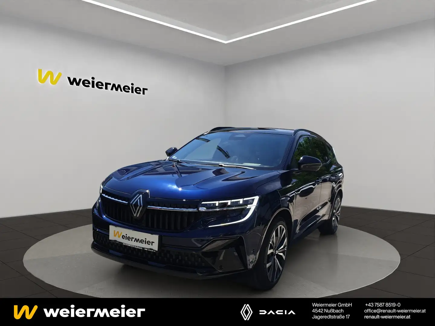 Renault Espace E-Tech Full Hybrid 200 Iconic 7-Sitzer Blau - 1