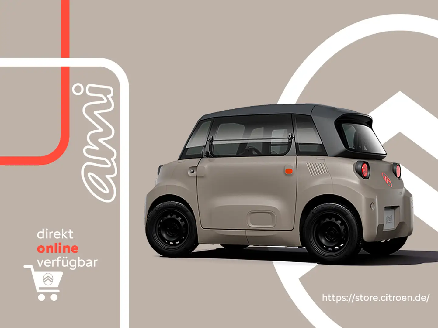 Citroen Ami NEU! ami basis - Fahrspaß ab 15 Jahren Grau - 2
