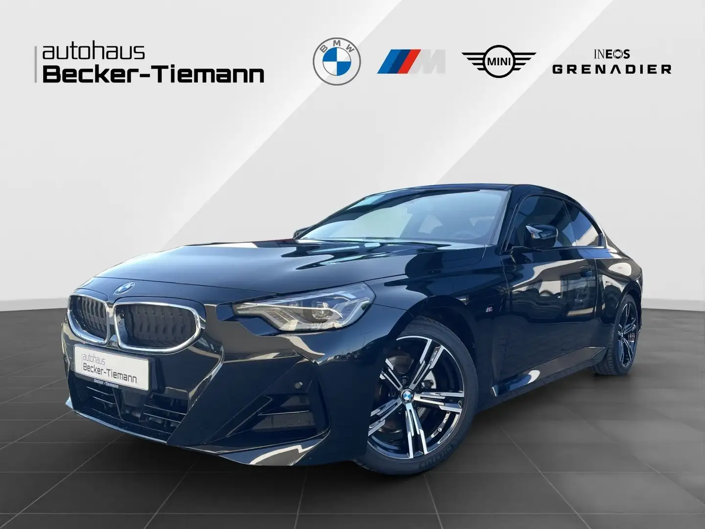 BMW 220 i Coupé M Sport/LiveCockpit/Head-Up/Driving/Parkin Schwarz - 1