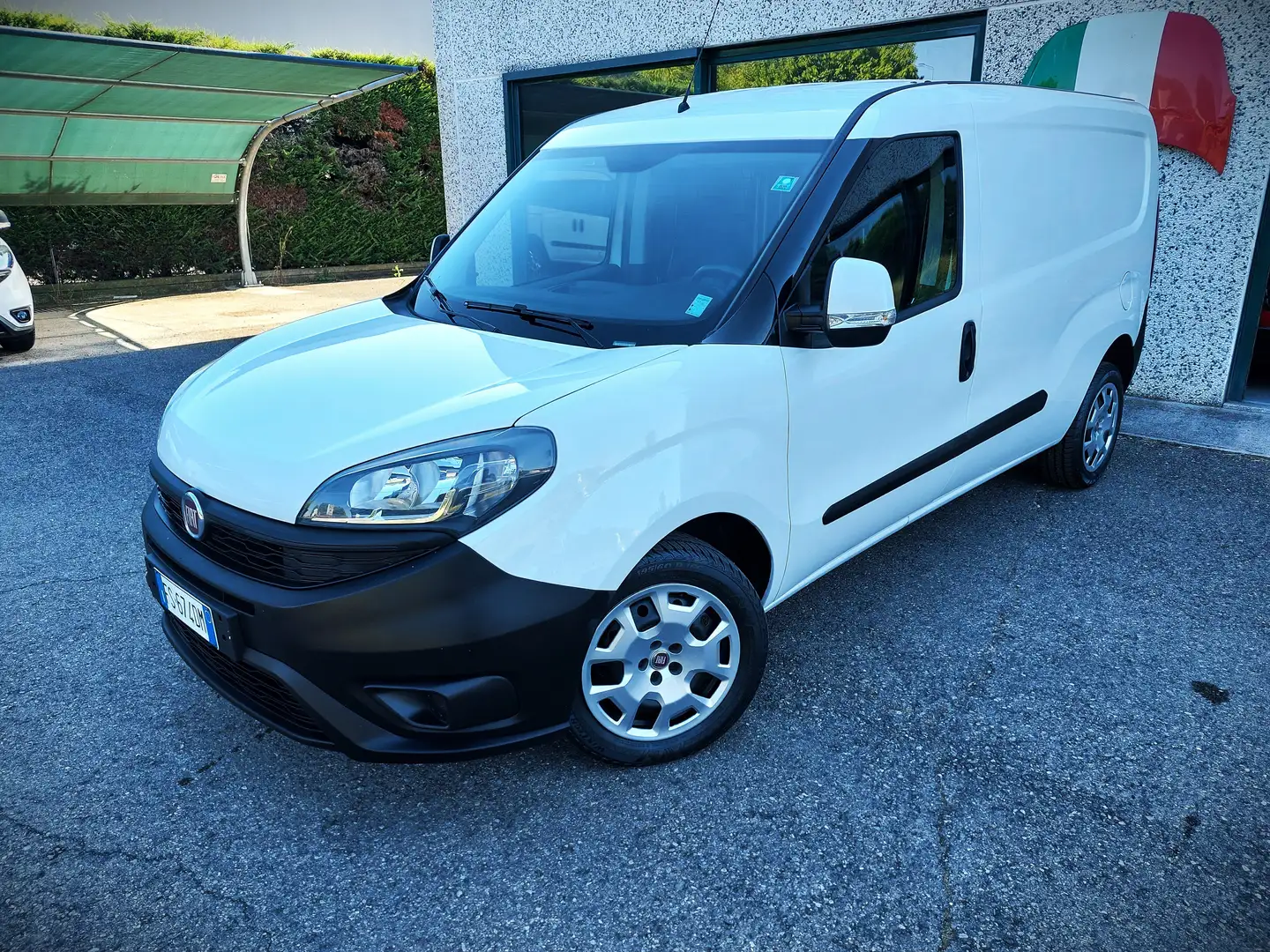 Fiat Doblo 1.3 mjt 16v EURO 6 CARGO N1 MAXI 95 CV 2 POSTI Blanc - 1
