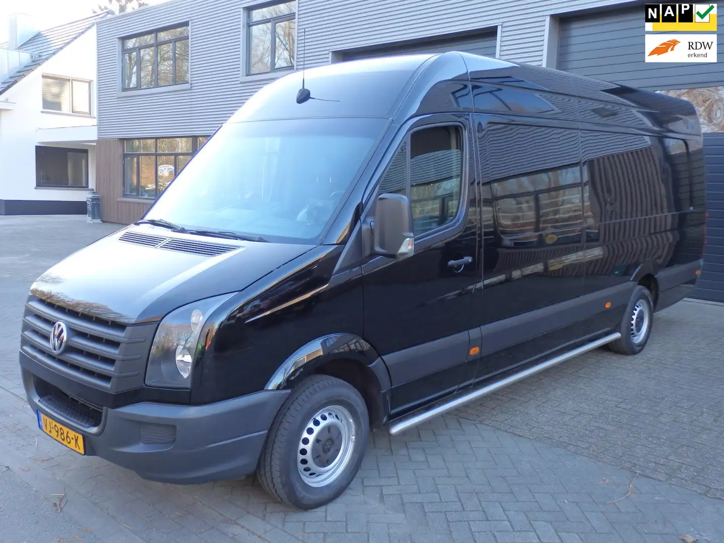 Volkswagen Crafter 35 2.0 TDI L4H3 136 PK TREKHAAK AIRCO Noir - 1