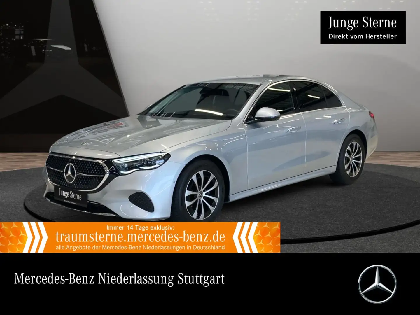 Mercedes-Benz E 200 Avantgarde 360° Burmester Distr. Totwinkel Silber - 1