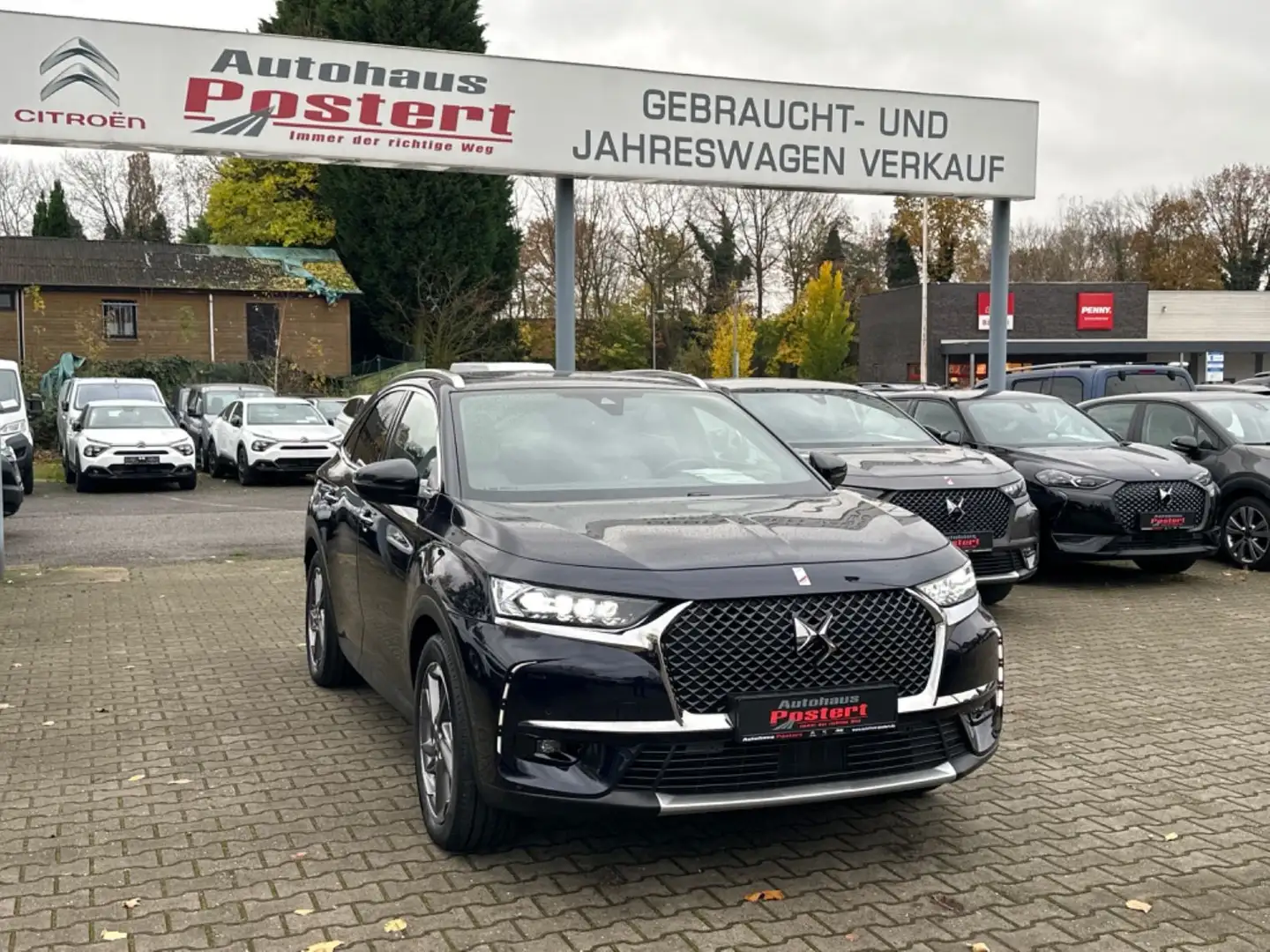DS Automobiles DS 7 Crossback DS7 E-Tense 4x4  300 Be Chic Pano Azul - 1