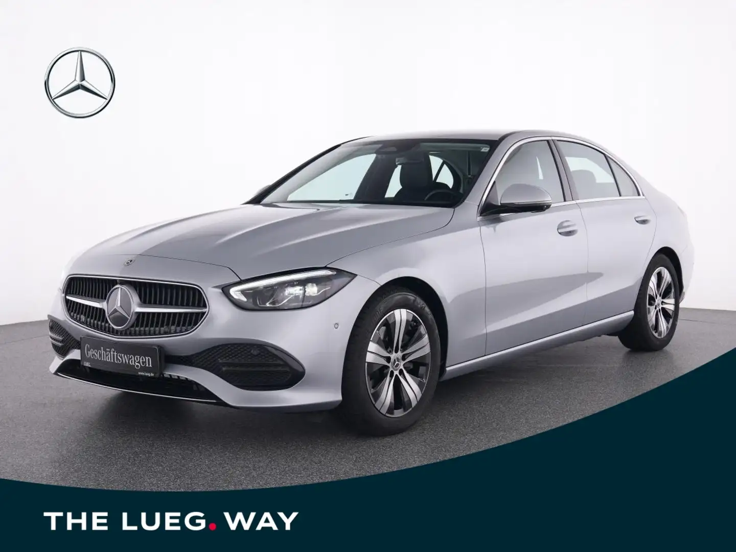Mercedes-Benz C 180 AVANTGARDE+AHK+360°+EDW+DISTRONIC+MEMORY++ Argento - 1