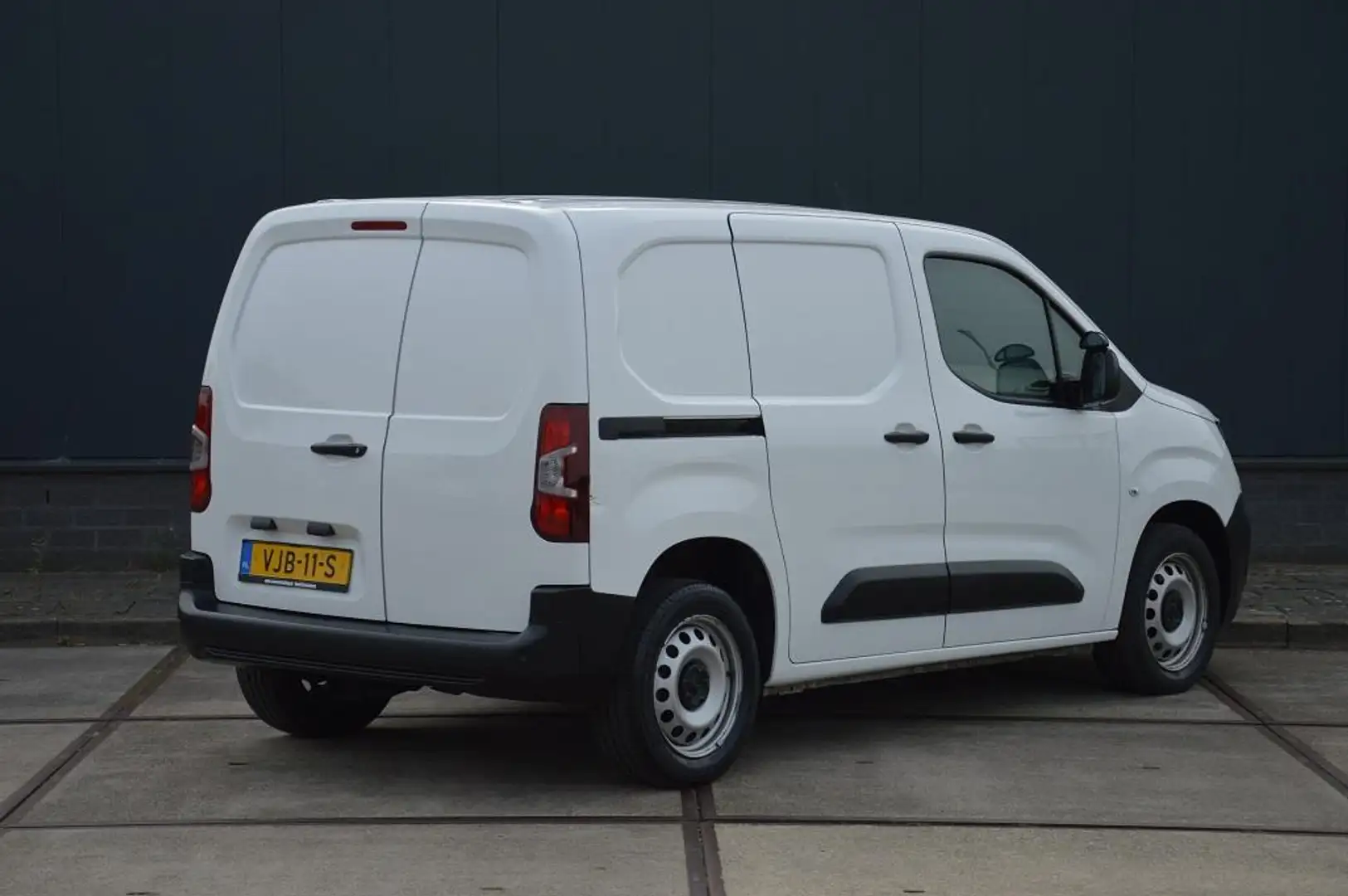 Peugeot Partner 1.5 BlueHDI Premium 102 PK Euro 6 Airco Schuifdeur Blanc - 2