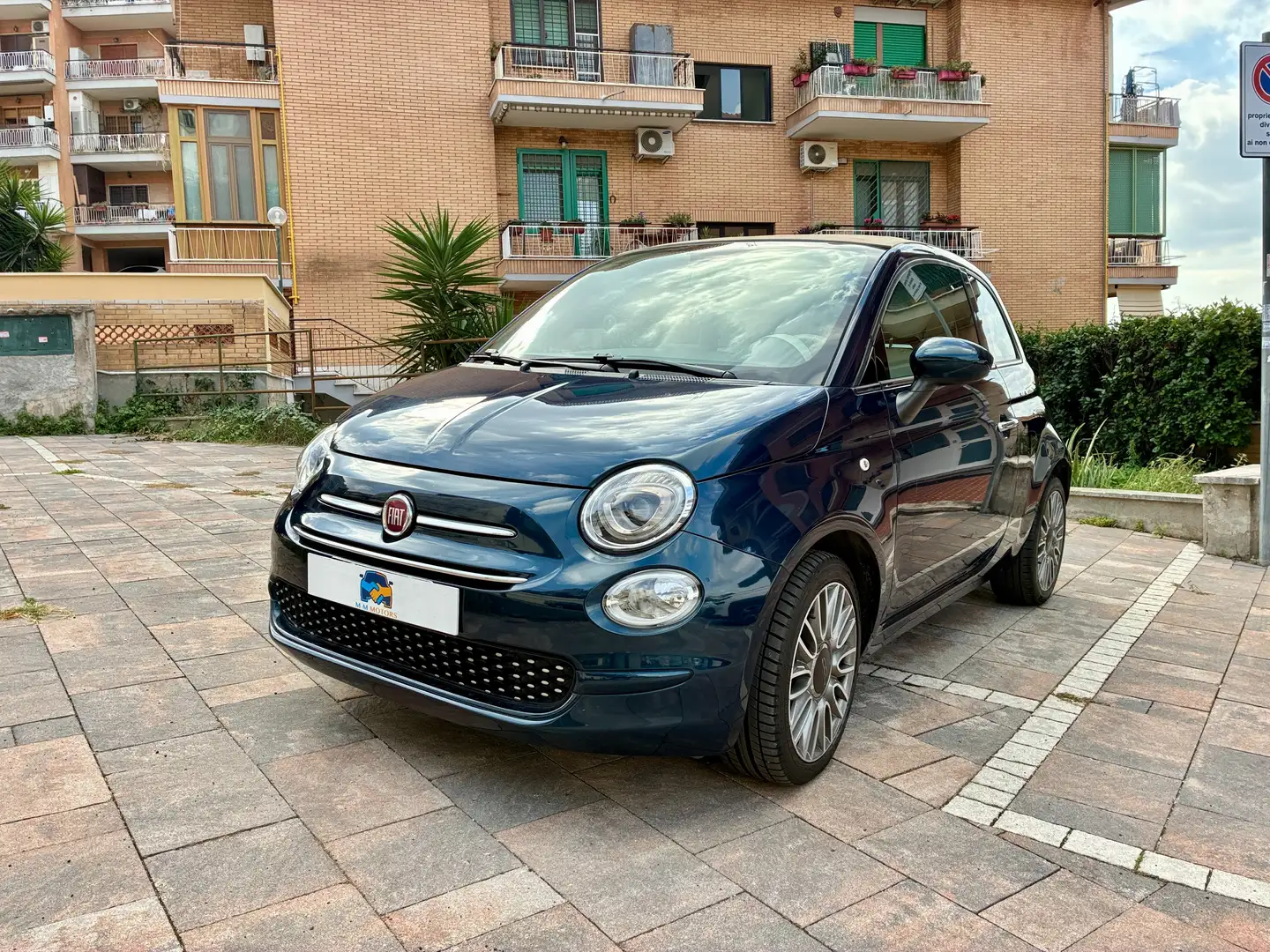 Fiat 500 500 C 1.2 Dualogic Lounge 70 cv Blau - 1
