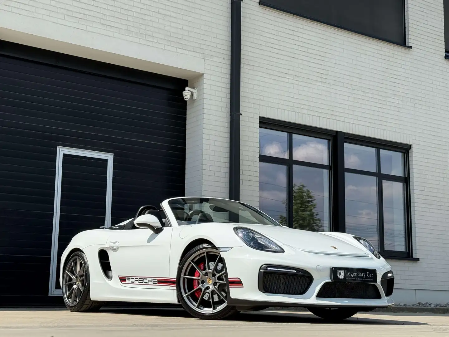 Porsche Boxster Spyder 3.8i Blanc - 1